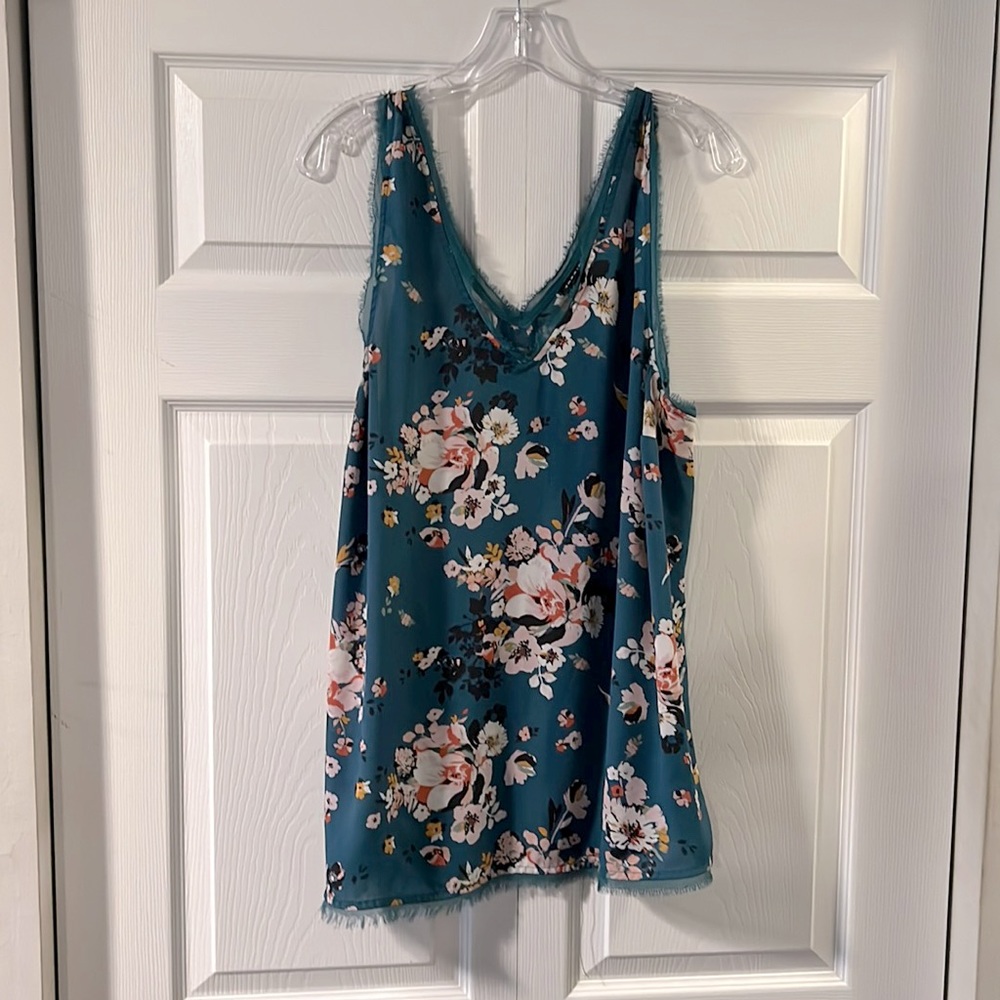 Plus Size Floral Cami